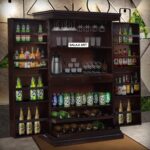 Sheesham Wood Bar Cabinet | Balaji Art