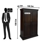 Sheesham Wood Bar Cabinet | Balaji Art - Image 2