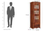Sheesham Wood Wardrobe | Balaji Art - Image 2