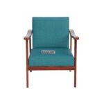Sheesham Wood Lounge Arm Chair | Balaji Art