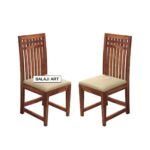 Sheesham Wood Dining Chair | Balaji Art - Image 2