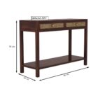 Sheesham Wood Console Table | Balaji Art - Image 2